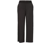 Jerseyhose STREET ONE, Damen, Gr. 42, Länge 26, deep earth, Jersey, 95% Viskose, 5% Elasthan, unifarben, loose fit knöchelfrei, Hosen Jerseyhose, High Waist (17789262-42) deep earth