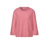 Street One - Strickpullover mit Rundhals pink - Gr. - 38
