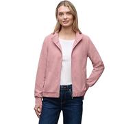 Street One Strukturjacke mit Zipper Powder pink 42
