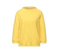 Street One Frauen Strukturshirt in Gelb, Gr: 40