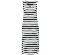 street one studio - Ärmelloses Midikleid mit Streifenmuster weiß - Gr. - 44