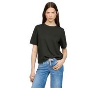 Street One Studio Frauen Basic T-Shirt mit Kurzarm und Rundhals in Grün, Gr: 36