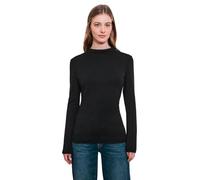 Street One Studio Frauen Basic Turtleneck Shirt in Schwarz, Gr: 44