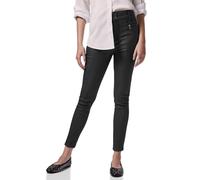 Street One Studio Frauen Hose im Leder-Look in Schwarz, Gr: 46