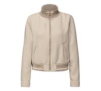 Street One Studio Frauen Blouson mit College Details in Beige, Gr: 36