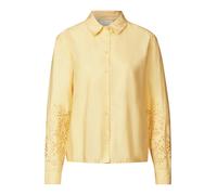 Street One Studio Damen Bluse mit bestickten Ärmeln