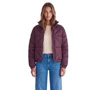 Steppjacke STREET ONE STUDIO, Damen, Gr. 36, very berry, Stoff, Oberstoff: 100% Polyester. Futter: 100% Polyester. Füllung: 100% Polyester, unifarben, regular fit kurz, hoch geschlossener Ausschnitt, 