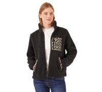 Kurzjacke STREET ONE STUDIO, Damen, Gr. 42, charrot braun, Stoff, Obermaterial: 100% Polyester. Obermaterial 2: 100% Polyester. Futter: 100% Polyester, unifarben, normal normal, hoch geschlossener Aus