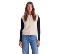 Street One - Flauschige Strickweste beige - Gr. - 42