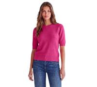 Street One - Kurzarm-Strickpullover pink - Gr. - 34