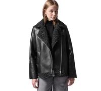 Street One Studio Frauen Biker-Jacke in Schwarz, Gr: 40