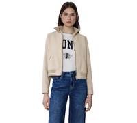 Street One Studio - Blouson mit College Details beige - Gr. - 42
