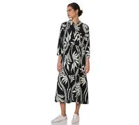 Street One Studio Damen F144509 Blusenkleid mit Volants, Schwarz, 36