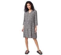 Street One Studio Damen F144576 Gemustertes Tunika-Kleid, Void Blue, 40