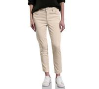 Street One Cargohose Studio Damen Gr. 42 Länge 28 Slim Fit Beige (Cream)