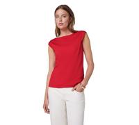 Street One Studio Damen 3227347 Jersey-Top, Mandarin red, 38