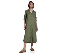 Street One Studio Damen F144334 Midi-Kleid aus Leinen, Peridot Green, 38