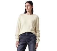 Street One Studio Damen Strickpullover mit Struktur, Soft Beige, Rundhalsausschnitt, Langarm, Modern, Einfarbig