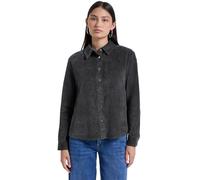 Street One Studio - Softe Cord Hemdbluse grau - Gr. - 46