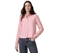Kurzjacke STREET ONE STUDIO, Damen, Gr. 42, pink washed, Web, 55% Lyocell, 45% Baumwolle, unifarben, normal normal, V-Ausschnitt, Bündchen, Jacken Kurzjacke, mit Knopfleiste (10743227-42) pink washed