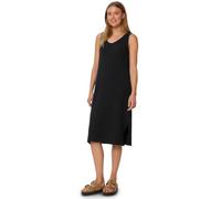 Jerseykleid STREET ONE STUDIO, Damen, Gr. 38, EURO-Größen, schwarz, Web, 49% Baumwolle, 49% Polyester, 2% Elasthan, unifarben, comfort fit knieumspielend, V-Ausschnitt, abgesteppt, Kleider Jerseykleid