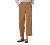 Culotte STREET ONE STUDIO, Damen, Gr. 44, Länge 28, braun (creamy braun), Stoff, 97% Polyester, 3% Elasthan, unifarben, comfort fit knöchelfrei, Hosen, High Waist (82459311-44) creamy braun