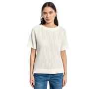 STREET ONE STUDIO Damen F322973 T-Shirt, Off White, 40