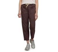 Culotte STREET ONE STUDIO, Damen, Gr. 40, Länge 28, mahogany braun, Web, 58% Baumwolle, 42% Viskose, unifarben, loose fit knöchelfrei, Hosen Culotte, Middle Waist (54896609-40) mahogany braun