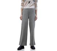 Street One Culotte STUDIO Wide-Leg-Hose Comfort-Fit knöchellang gravel grau meliert Damen Gr. 44 L30