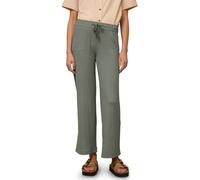 Culotte STREET ONE STUDIO, Damen, Gr. 44, Länge 30, sea spray grün, Stoff, 79% Polyester, 20% Viskose, 1% Elasthan, unifarben, loose fit lang, Hosen Culotte, Middle Waist (50007603-44) sea spray grün