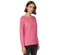 Strickpullover STREET ONE STUDIO, Damen, Gr. 36, candy pink meliert, Stoff, 30% Polyester, 27% Polyacryl, 23% Polyamid, 20% Viskose, unifarben, regular fit normal, U-Boot-Ausschnitt, Bündchen, Pullove