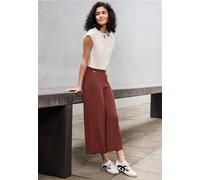 Street One Studio Frauen 7/8 Jersey Culotte in Braun, Gr: 40