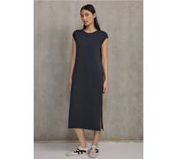 Street One Studio Frauen Ärmelloses Jersey-Kleid in Grau, Gr: 36