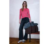 Street One Studio Frauen Basic Langarmshirt in Pink, Gr: 44