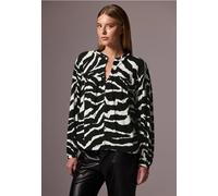 Street One Studio Frauen Bedruckte Tunika in Grau, Gr: 42