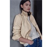 Street One Studio Frauen Blouson mit College Details in Beige, Gr: 36