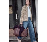 Street One Studio Frauen Blouson mit Leomuster in Braun, Gr: 34