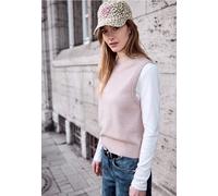 Street One Studio Frauen Cap mit Slogan in Beige, Gr: One size