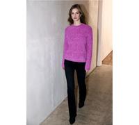 Street One Studio Frauen Chenille Pullover in Pink, Gr: 40