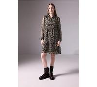 Street One Studio Frauen Chiffon-Kleid in Beige, Gr: 36