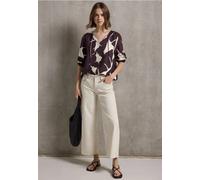 Street One Studio Frauen Gemusterte Tunika in Rot, Gr: 34