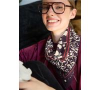 Street One Studio Frauen Gemustertes Bandana in Lila, Gr: One size