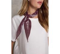 Street One Studio Frauen Gemustertes Bandana in Rot, Gr: One size