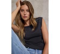Street One Studio Frauen Jersey-Top in Blau, Gr: 46