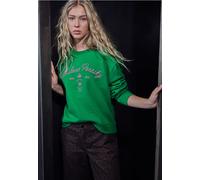 Street One Studio Frauen Loose Fit Sweatshirt in Grün, Gr: 34