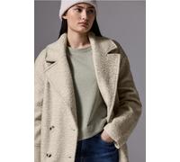 Street One Studio Frauen Mantel in Wolloptik in Beige, Gr: 46