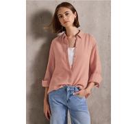 Street One Studio Damen F345846 Musselin Hemdbluse, Dusty Pink, 36