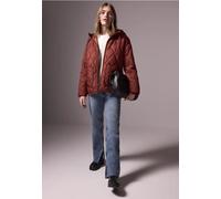 Street One Studio Frauen Oversized Steppjacke in Braun, Gr: 46