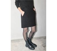 Street One Studio Frauen Rock in Wolloptik in Grau, Gr: 36