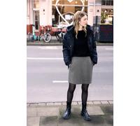 Street One Studio Frauen Rock in Wolloptik in Grau, Gr: 44